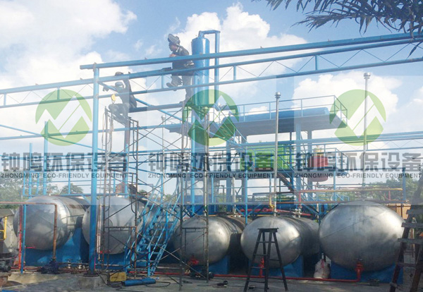 輪胎油蒸餾設(shè)備